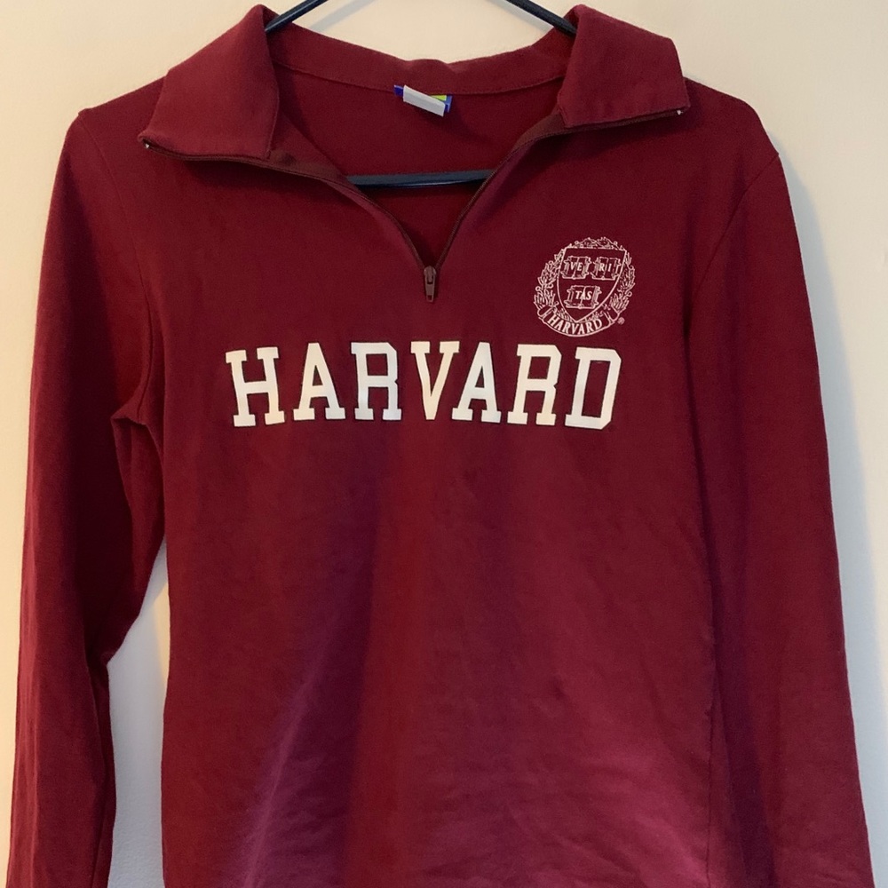 Harvard Quarter Zip Sweatshirt